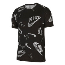 NIKE AOP S/S Tee Black CU9084-010画像