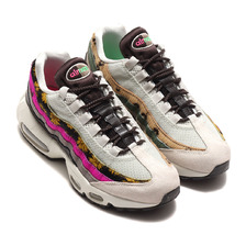 NIKE WMNS AIR MAX 95 PRM LIGHT BONE/WHITE-VELVET BROWN-OLIVE GREY CZ8102-001画像