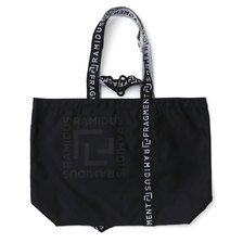RAMIDUS &times; Fragment Design TOTE BAG(L) BLACK画像
