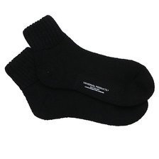 UNIVERSAL PRODUCTS Pile Socks BLACK画像