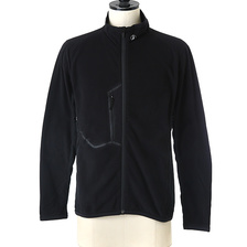 AK457 MICRO FLEECE JACKET -TRUE BLACK- 17610101002画像