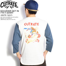 CUTRATE SOUVENIR SET IN 7TH T-SHIRT -WHITE/NAVY- CR-20SS052画像
