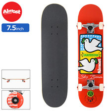 Almost Sky Brown Double Doves Skateistan Youth 7.5in 10523219Y画像