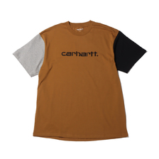 Carhartt S/S CARHARTT TRICOL T-SHIRT Hamilton Brown I028359-HZ00画像