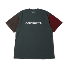 Carhartt S/S CARHARTT TRICOL T-SHIRT Dark Teal I028359-0F200画像