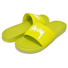 NIKE BENASSI STUSSY bright cactus/white CW2787-300画像