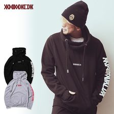 ANIMALIA Cross-Neck Heavy Oz Hoodie AN20A-SW09画像