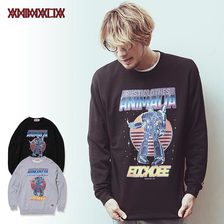 ANIMALIA &ldquo;SKUNKFORMERS" Crew Neck Sweat AN20A-SW02画像