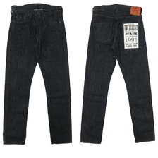 FULLCOUNT Slim Straight Black Selvedge Denim 1108BK_20画像