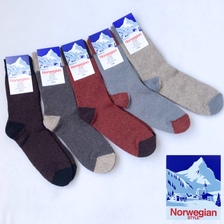 NORWEGIAN STYLE BULKY SOCKS画像