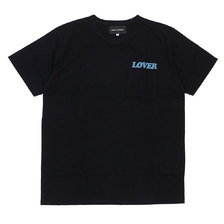 Bianca Chandon LOVER Pocket T-Shirt BLACKxBABY BLUE画像