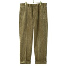 Scye Cotton Corduroy Pleated Trousers 1120-83072画像