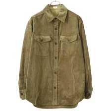Scye Cotton Corduroy Over Shirt 1120-33071画像