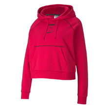 PUMA RECHECK PACK WOMENS GRAPHIC HOODIE BRIGHT ROSE 597899-18画像