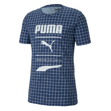 PUMA RECHECK PACK AOP TEE Dress Blue-AOP 597885-43画像