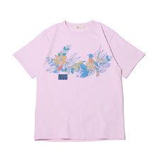 UGG &times; Luise Ono Bird Print T-Shirts LAVENDER 20UG-ONTP01画像