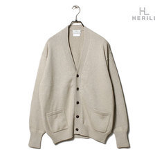HERILL GOLDENCASH CASHMERE CARDIGAN画像