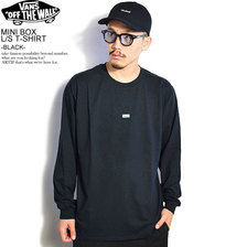 VANS MINI BOX L/S T-SHIRT -BLACK- 120K1020800画像