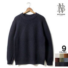 BATONER SIGNATURE CREWNECK KNIT BN-20FM-030画像