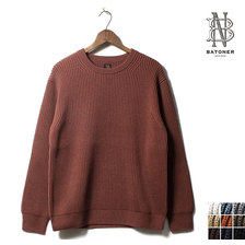 BATONER RIB CREW NECK BN-20FM-034画像