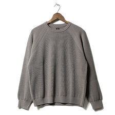 BATONER HARD TWIST WOOL CREW NECK BN-20FM-013画像
