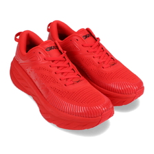 HOKA ONE ONE BONDI 7 HIGH RISK RED/BLACK 1110518-HRRB画像