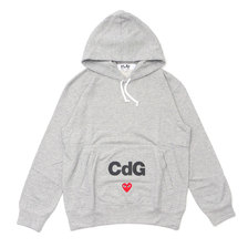 PLAY COMME des GARCONS &times; CDG MENS Cdg &times; Play Hoodie GRAY画像