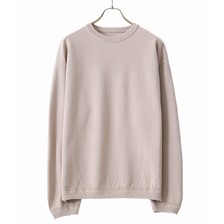 crepuscule Moss stitch crew slit 2003-003画像