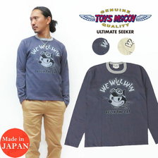 TOYS McCOY MILITARY LONG SLEEVE TEE FELIX THE CAT "WE WILL WIN" TMC2052画像