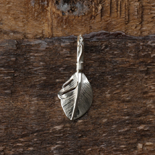 THE FLAT HEAD PENDANT TOP - ROUGH FEATHER - FN-JP-204画像