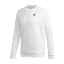 adidas ESSENTIAL CREW WHITE/BLACK ED6208画像