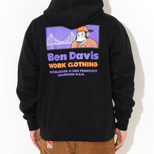 BEN DAVIS Mini Gorilla EMB Pullover Hoodie C-0780052画像