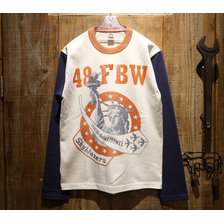 TOYS McCOY MILITARY LONG SLEEVE TEE USAFE "48 FBW SKYBLAZERS" TMC2050画像