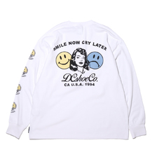 DC SHOES 20 SMILENOW WIDE LS White 5425J033-WHT画像