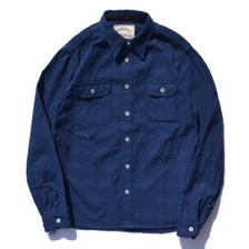 SAMURAI JEANS 刺し子ワークシャツ SSS20-01画像