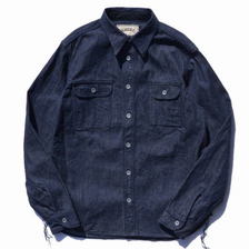 SAMURAI JEANS デニムワークシャツ SDS20-01画像
