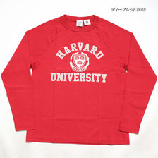Champion MADE IN USA T1011 LONG SLEEVE T-SHIRT "HARVARD UNIVERSITY" C5-S402画像