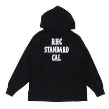 RHC Ron Herman &times; STANDARD CALIFORNIA SD R.W LOGO HOOD SWEAT BLACK画像