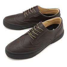 SLACK FOOTWEAR KLAVE WING TIP ML BROWN/BLACK SL1853-671画像