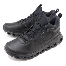 On M Cloud Hi Waterproof ALL BLACK 28.99674画像