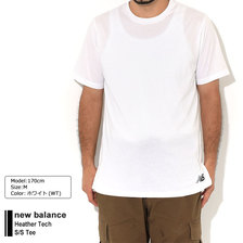 new balance Heather Tech S/S Tee AMT01055画像