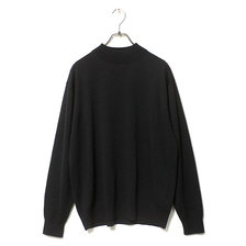 BATONER ELBOW PATCH MOCK NECK BN-20FM-017画像