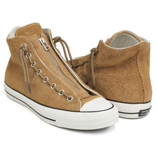 CONVERSE SUEDE ALL STAR 100 CENTERZIP HI BEIGE 31302470画像