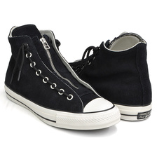CONVERSE SUEDE ALL STAR 100 CENTERZIP HI BLACK 31302471画像
