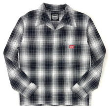 SAMURAIWORKCLOTHES SWCOB20 オンブレチェック柄長袖開襟シャツ画像