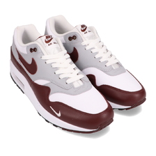 NIKE AIR MAX 1 PRM WHITE/MYSTIC DATES-WOLF GREY-BLACK DB5074-101画像