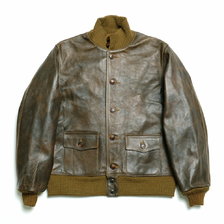 Buzz Rickson's A-1 ORDER No. 31-800P HAND ANILINE DYED UNEVEN COLOR PROCESS BR80557画像