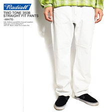 RADIALL TWO TONE 350B - STRAIGHT FIT PANTS - RAD-20AW-PT009画像