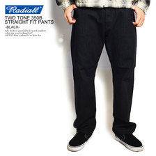 RADIALL TWO TONE 350B - STRAIGHT FIT PANTS - RAD-20AW-PT009画像
