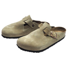 BIRKENSTOCK BOSTON SFB taupe画像